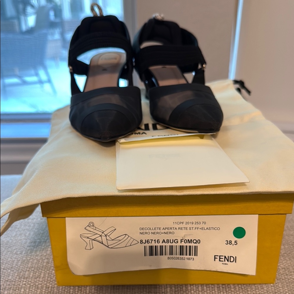 Fendi Women's Black Heels